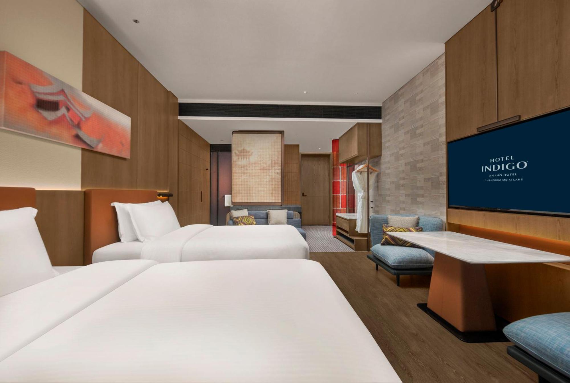 Hotel Indigo Changsha Meixi Lake Exterior foto