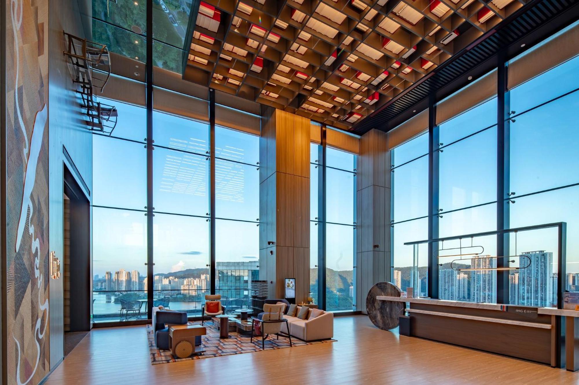 Hotel Indigo Changsha Meixi Lake Exterior foto